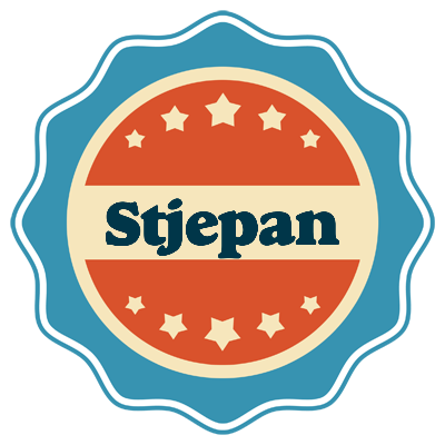 Stjepan labels logo