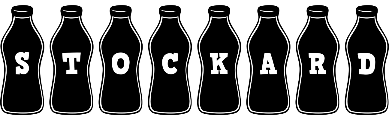 Stockard bottle logo