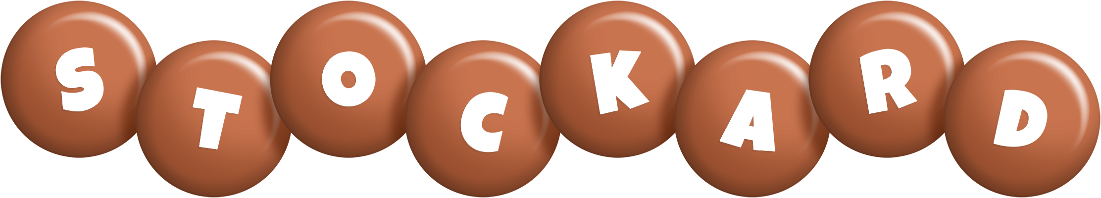 Stockard candy-brown logo