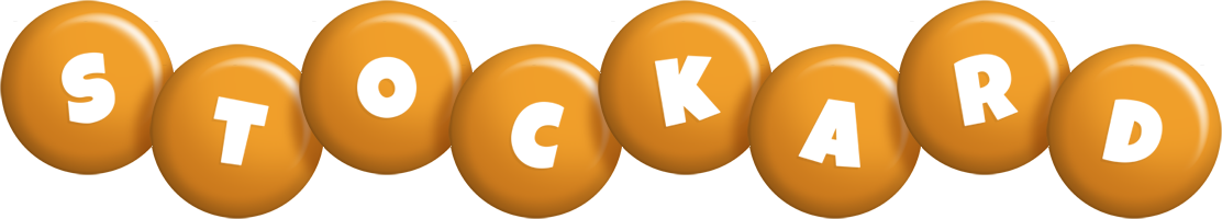 Stockard candy-orange logo