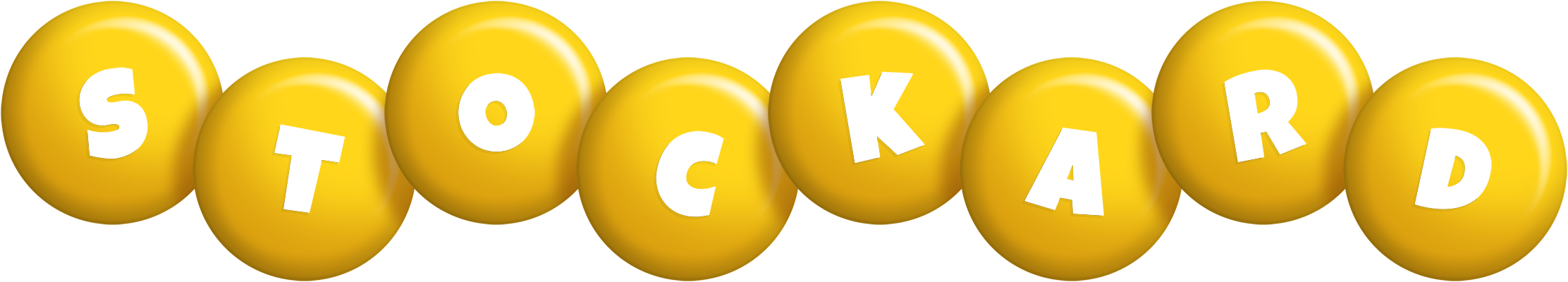 Stockard candy-yellow logo