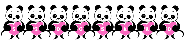 Stockard love-panda logo