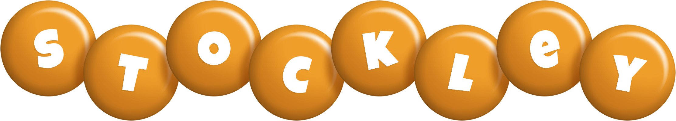 Stockley candy-orange logo
