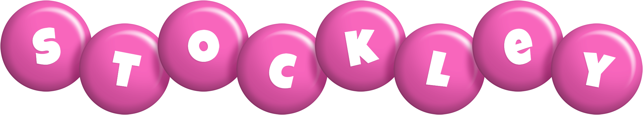 Stockley candy-pink logo