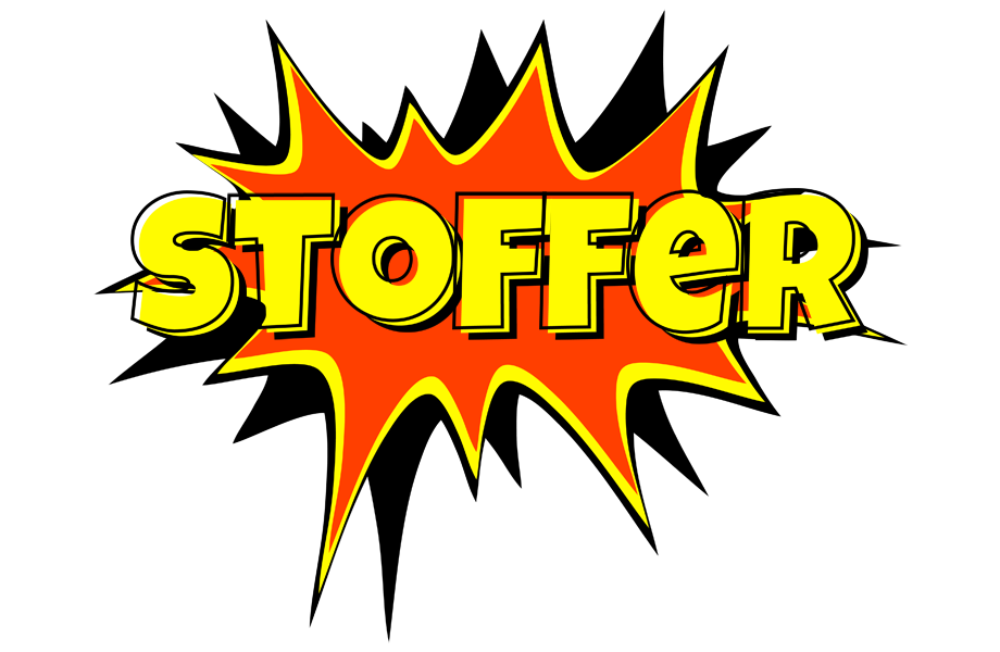 Stoffer bazinga logo