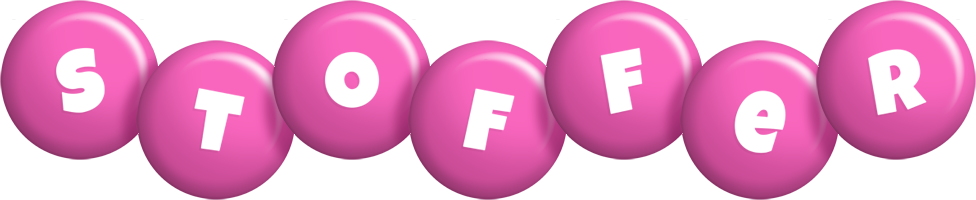 Stoffer candy-pink logo