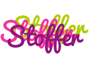 Stoffer flowers logo