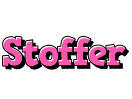 Stoffer girlish logo