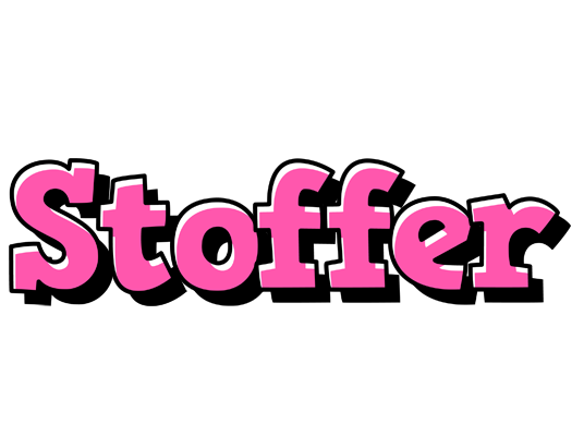 Stoffer girlish logo