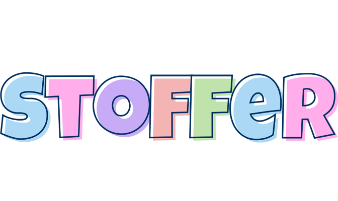 Stoffer pastel logo