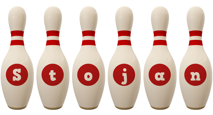 Stojan bowling-pin logo
