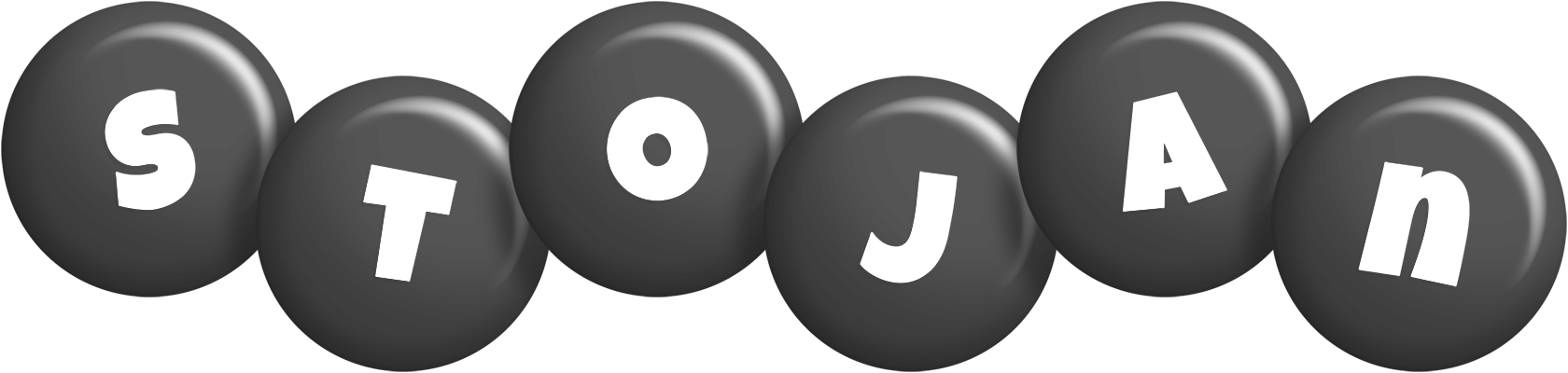 Stojan candy-black logo