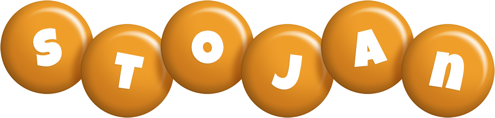 Stojan candy-orange logo