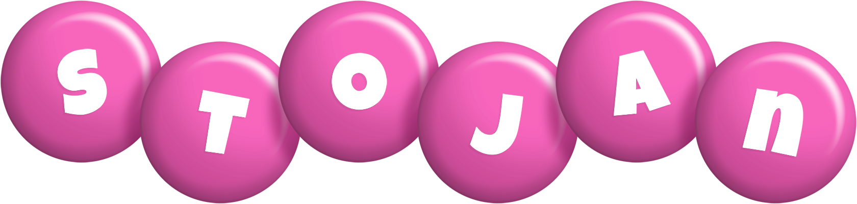 Stojan candy-pink logo