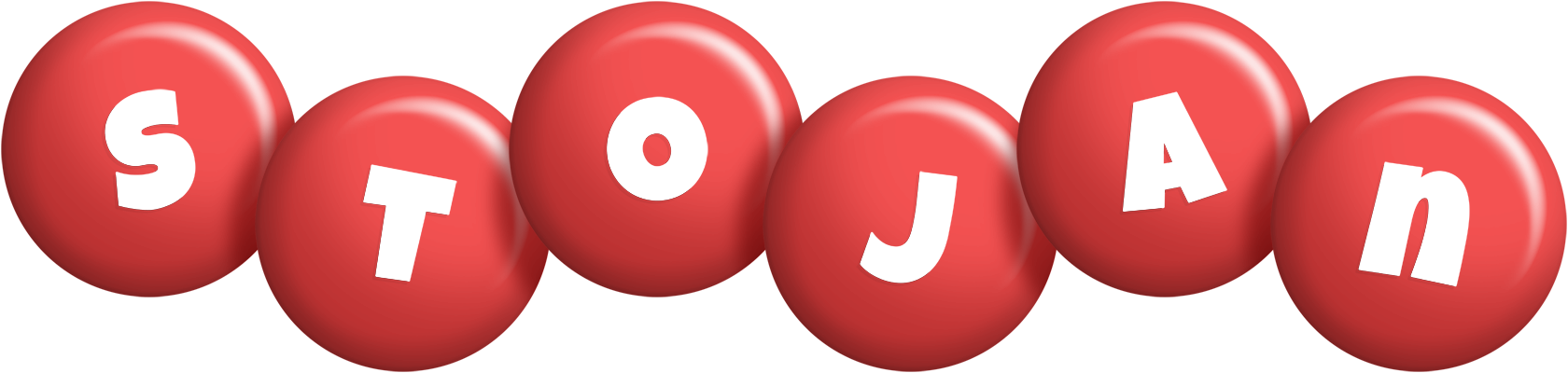 Stojan candy-red logo