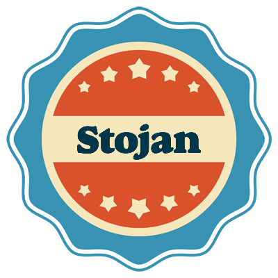 Stojan labels logo
