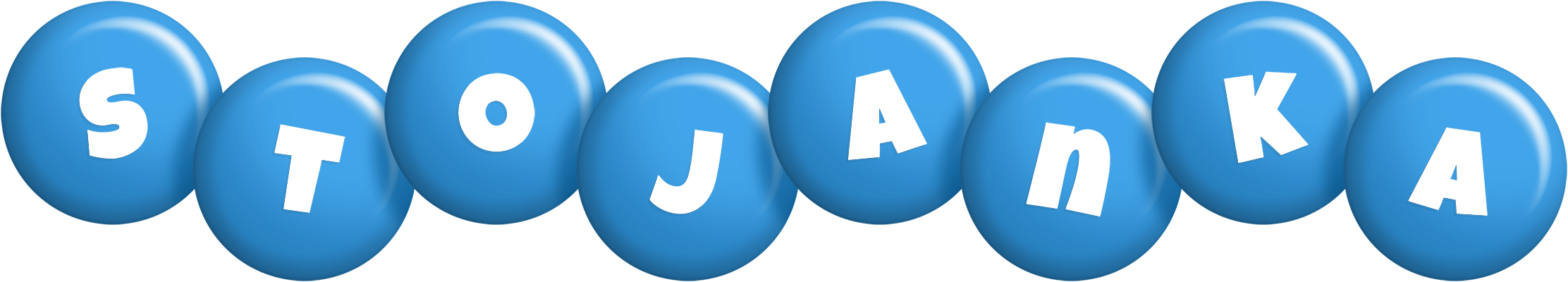 Stojanka candy-blue logo