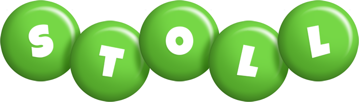 Stoll candy-green logo