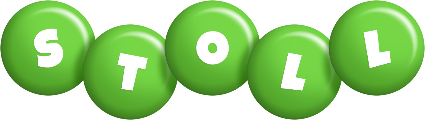 Stoll candy-green logo