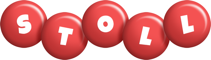 Stoll candy-red logo