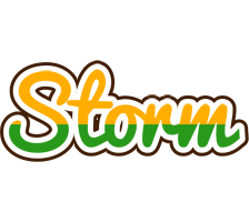 Storm banana logo