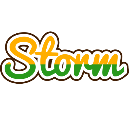 Storm banana logo