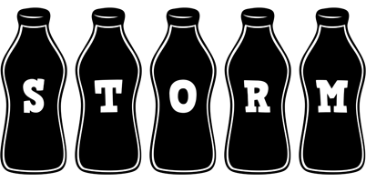Storm bottle logo