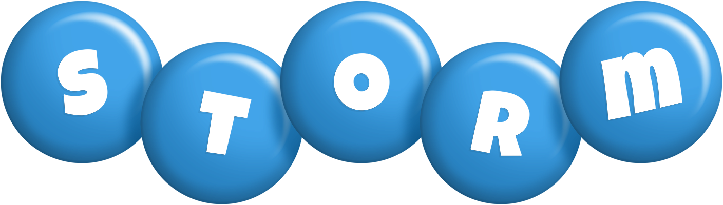 Storm candy-blue logo