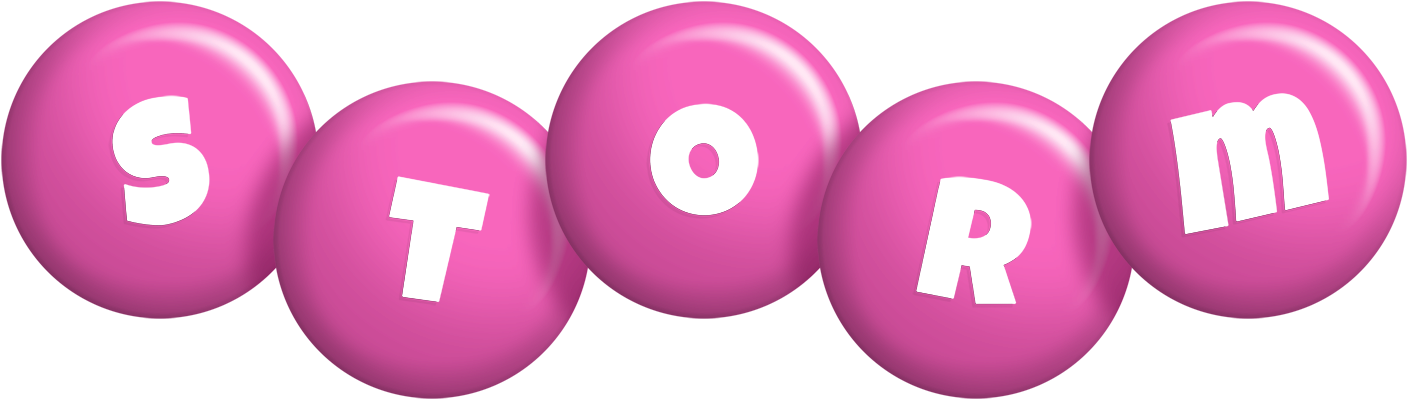 Storm candy-pink logo