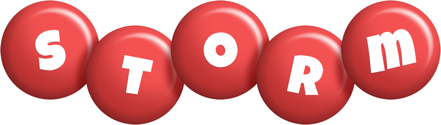 Storm candy-red logo