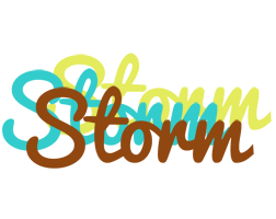 Storm cupcake logo