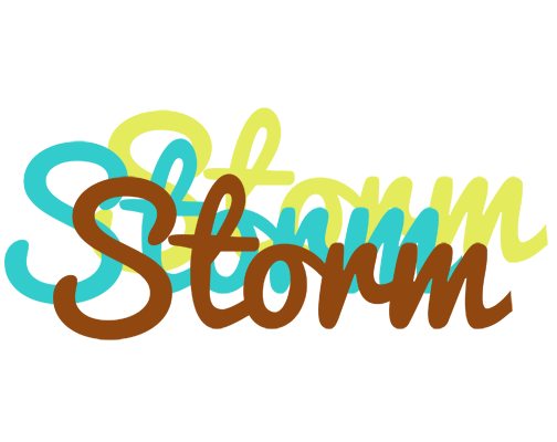 Storm cupcake logo