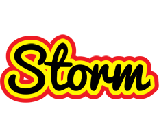 Storm flaming logo