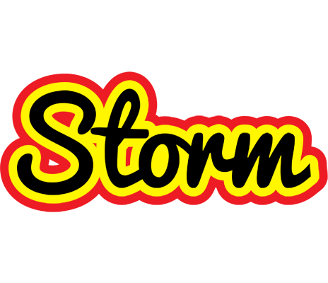 Storm flaming logo
