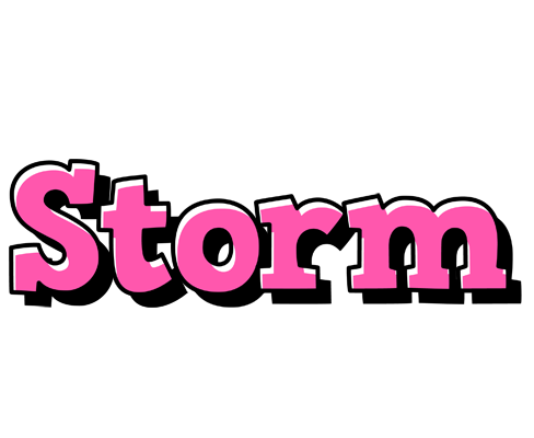 Storm girlish logo