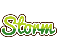 Storm golfing logo