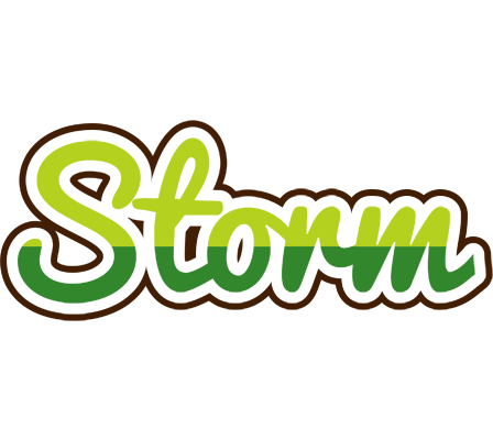 Storm golfing logo