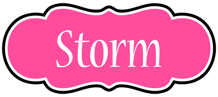 Storm invitation logo