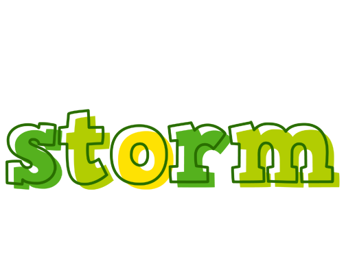 Storm juice logo