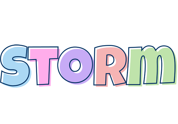 Storm pastel logo