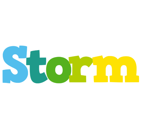 Storm rainbows logo