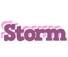 Storm relaxing logo