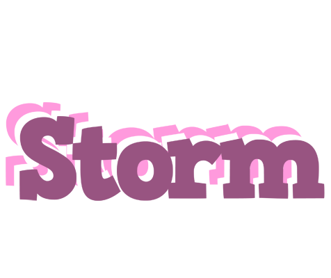 Storm relaxing logo