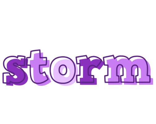 Storm sensual logo