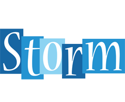 Storm winter logo