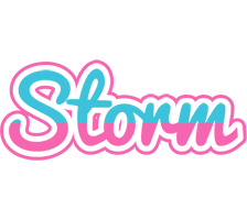 Storm woman logo