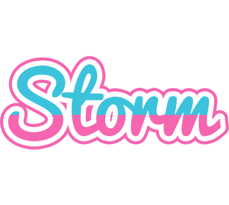 Storm woman logo