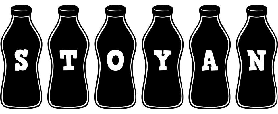 Stoyan bottle logo