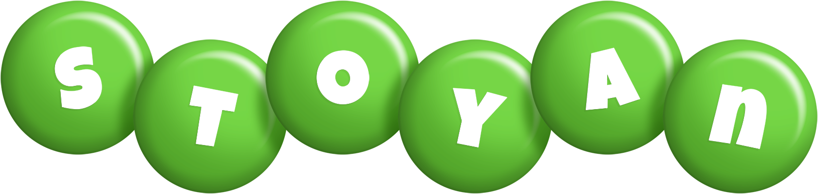 Stoyan candy-green logo
