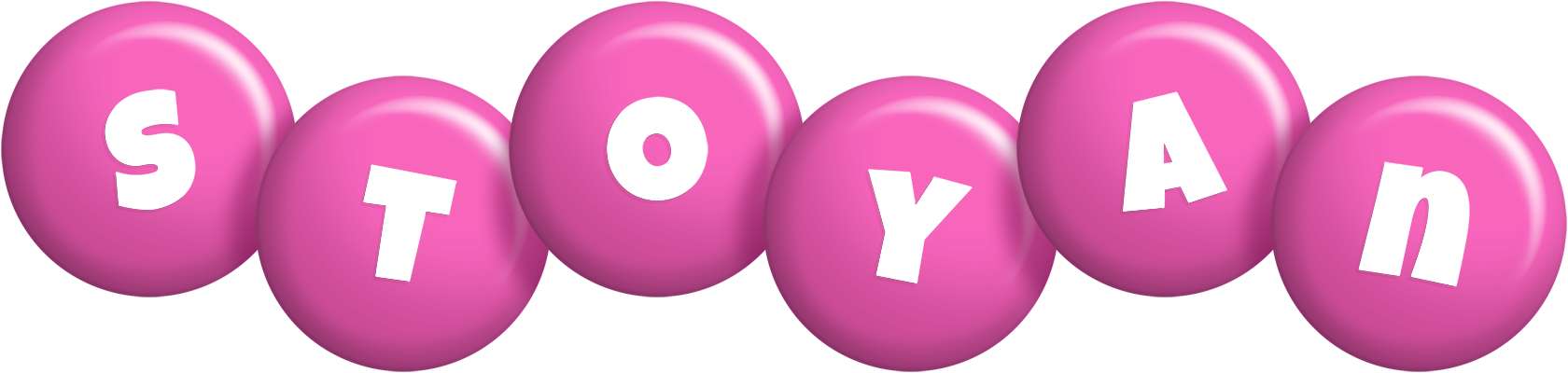 Stoyan candy-pink logo